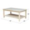 International Concepts Rectangle Solano Coffee Table, 42 W, 25 L, 18 in H, Wood, Unfinished OT-6C - alternate 7